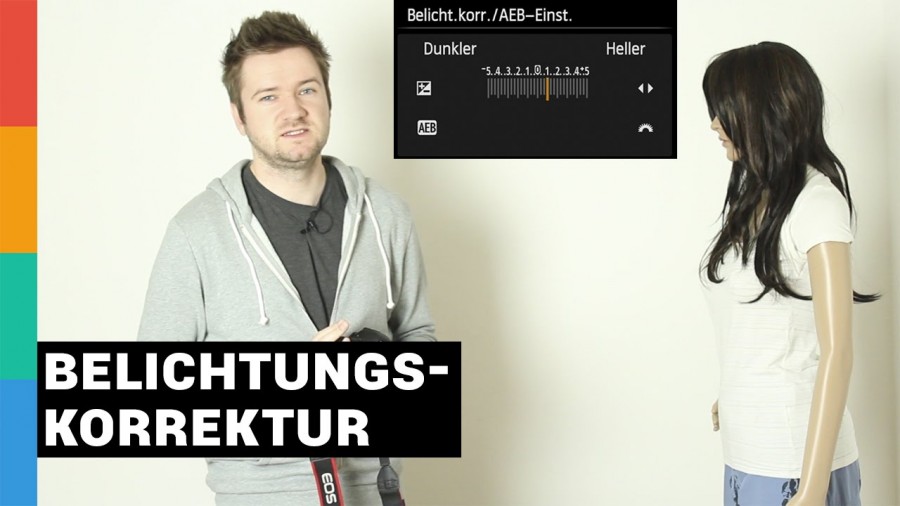 Belichtungskorrektur einfach erklärt - Funktion in Halbautomatik Modus