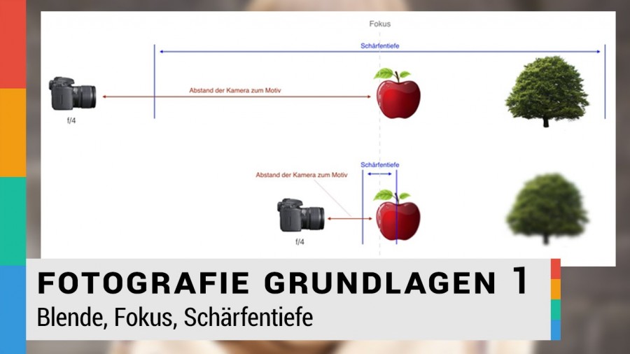 Blende, Fokus, Schärfentiefe einfach erklärt - Fotografie Grundlagen 1