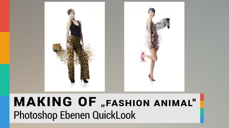 Making Of: Fashion Animal Photoshop Ebenen QuickLook