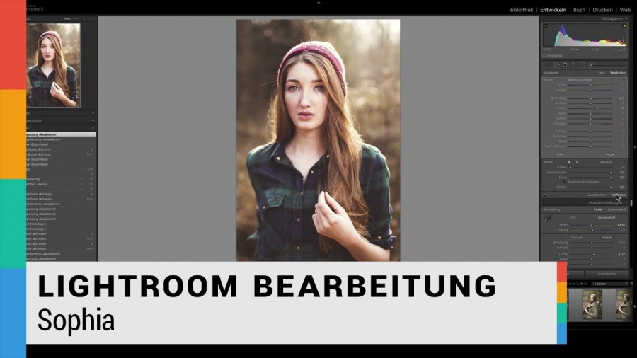 Lightroom Bearbeitung: Sophia