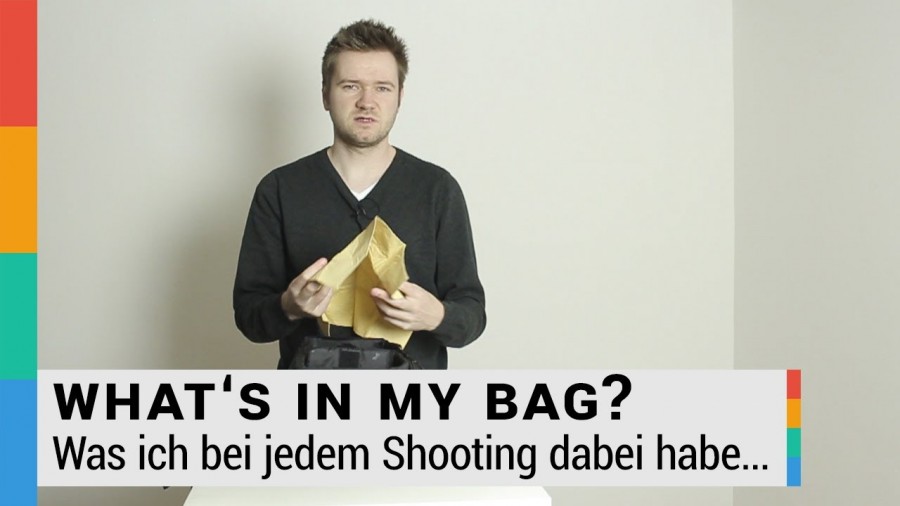 Was ich bei jedem Shooting dabei habe - What's in my bag