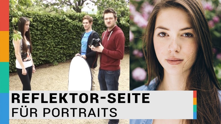 Welche Reflektor-Oberfläche für Portraits? Vergleich der Farben/Seiten