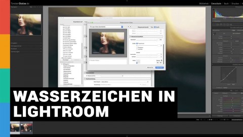 Wasserzeichen in Lightroom anwenden + Erstellung in Photoshop