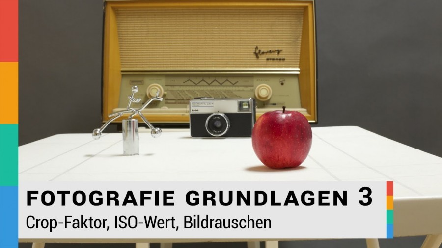 Crop-Faktor, ISO Wert, Bildrauschen einfach erklärt - Fotografie Grundlagen 3