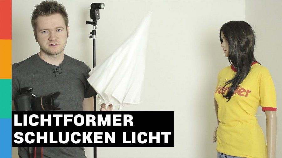 Entfesselt blitzen für Einsteiger: Lichtformer schlucken Licht